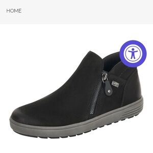 Remote suede leather waterproof sneaker boot.